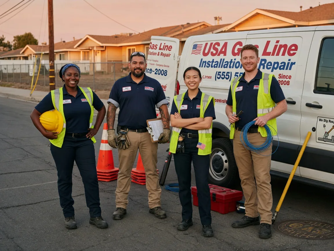 Gas Line Installation company in Villard, MN